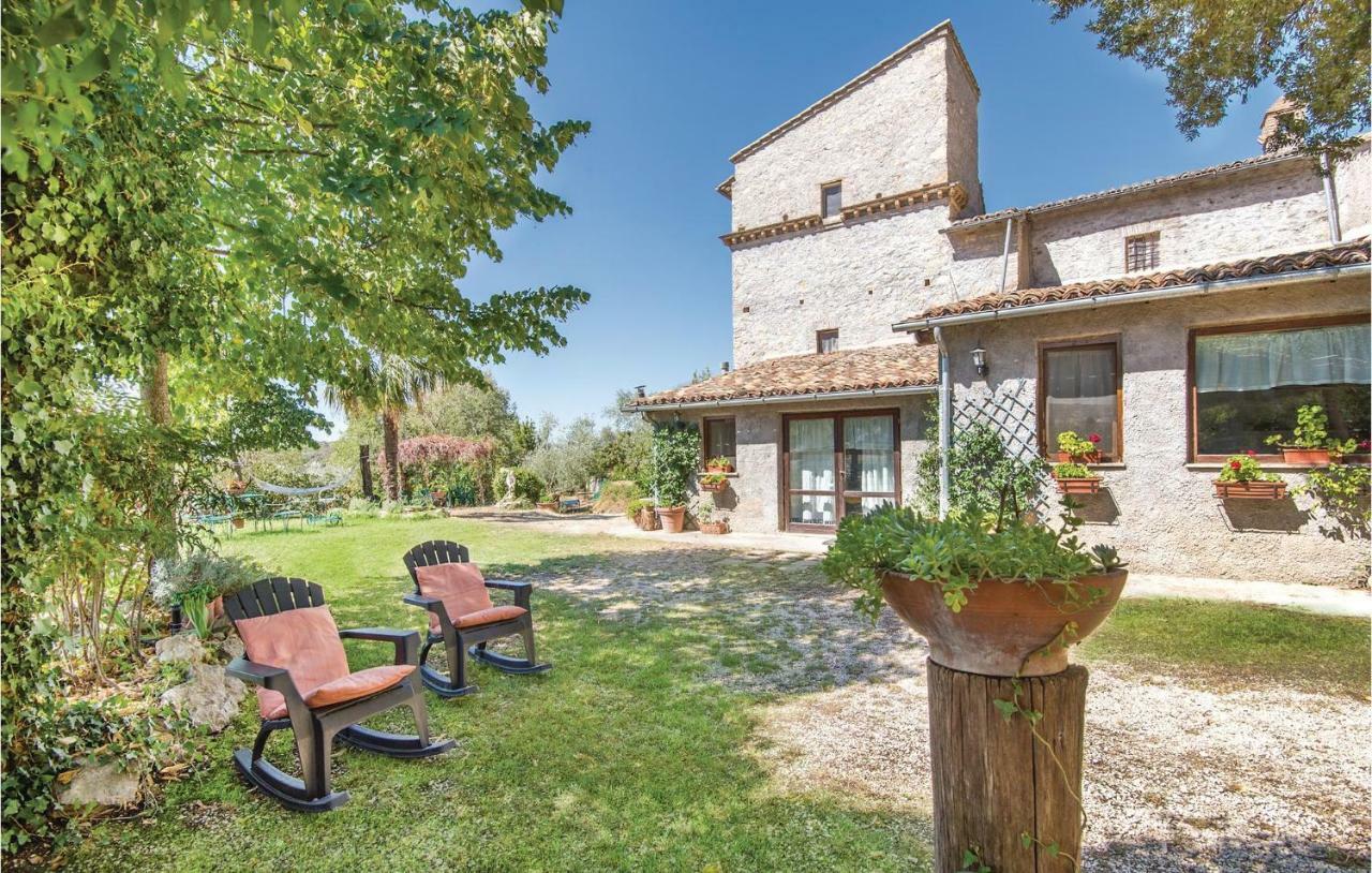 Villa Casale Petrucci à Vacone Extérieur photo
